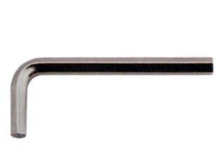 CHIAVI MASCHIO ESAGONALI PIEGATE- - mm.2 nichelata - 12 pezzi