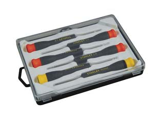 GIRAVITI DI PRECISIONE SET 6 PZ.  (STHT062631)    STANLEY