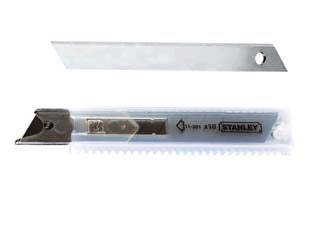 LAME DI RICAMBIO PER CUTTER MM.9- - mm.9x85 spessore mm.0,43 (1-11-300) - 1 scatola STANLEY