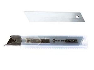 LAME DI RICAMBIO PER CUTTER MM.18- - conf. 10 astucci da pz. 10 (1-11-301) - 1 scatola STANLEY