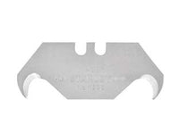 LAME DI RICAMBIO A UNCINO PER COLTELLI lama senza fori  con.scatola da pz.100 (111983)    STANLEY