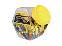 MINIPENNARELLI INDELEBILI PUNTA FINE - 72 pezzi STANLEY