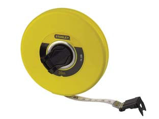 ROTELLA METRICA IN FIBERGLASS  mt.20 cassa in ABS (034296)    STANLEY