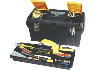 CASSETTA PORTAUTENSILI SERIE 2000 DOPPIA CHIUSURA  cm.49,3x24,8x25,6h. (192066)    STANLEY