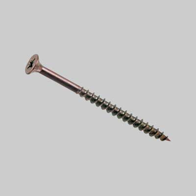 VITE PER LEGNO TSP FILETTO PARZIALE BRONZATA 4,5x80/48 mm - 200 pezzi- AMBROVIT