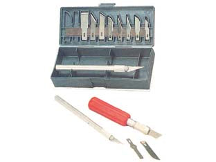 COLTELLO TAGLIABALSA IN KIT PEZZI 16 - 1 blister