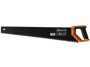 SEGA CON MANICO CHIUSO PER CALCESTRUZZO  cm.65, 33 denti, spessore lama 1,5 mm.    ALTE