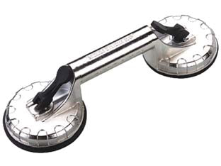 VENTOSA IN GOMMA DOPPIA PER VETRI SCOCCA IN ALLUMINIO    ALTE