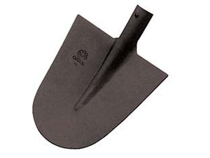 BADILE IN ACCIAIO PUNTA TONDA 105/1- - n°1 cm.26x265 peso Kg.085 - 5 pezzi