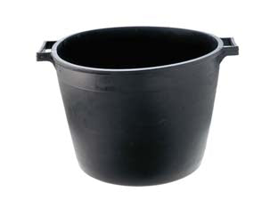 CASSA PER MACERIE TONDA LT.40- - lt.40 ø cm.47x33h. - 5 pezzi ICS