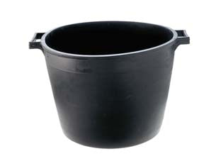 CASSA PER MACERIE TONDA LT.45- - lt.45 ø cm.34x48h. - 5 pezzi