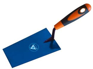 CAZZUOLA PUNTA QUADRA MANICO BI-MATERIAL- - mm.200 - 6 pezzi ALTE