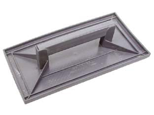 FRATTONE DA MURATORE IN PLASTICA- - cm.42x26 - 5 pezzi