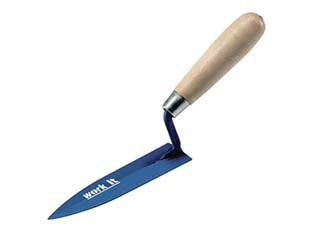 CAZZUOLINO WORK-IT A FOGLIA D'OLIVO MANICO IN LEGNO- - mm.140 - 41141 - 6 pezzi AUSONIA