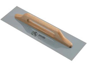 FRATTONE PER STUCCO IN ACCIAIO CON MANICO IN LEGNO  cm.48x14  42080    AUSONIA