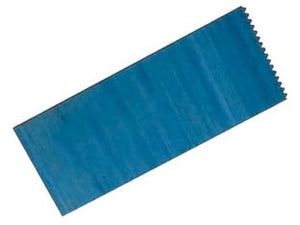 SPATOLE DENTATE SENZA MANICO PER BOSTIK- - mm.120 - 54165 - 12 pezzi AUSONIA