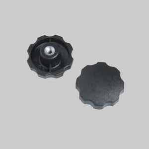 VOLANTINO CON BUSSOLA IN FERRO FILETTATA Ø mm 40 - M. 8 - 50 pezzi