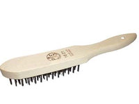 SPAZZOLA ACCIAIO CON MANICO CURVO- - 5 ranghi art.1621 - 12 pezzi PAVAN