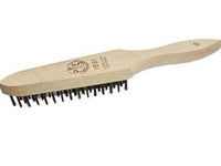 SPAZZOLA ACCIAIO CON MANICO DRITTO ART.1631- - 5 ranghi - 4 pezzi PAVAN