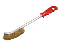 SPAZZOLE IN ACCIAIO OTTONATO SPID MANICO LUNGO - 24 pezzi SIT