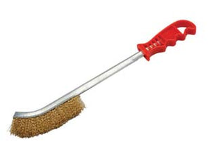 SPAZZOLE IN ACCIAIO OTTONATO SPID MANICO LUNGO - 24 pezzi SIT