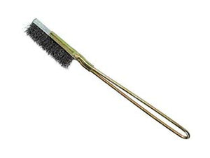 SPAZZOLA IN ACCIAIO SLIM- - lunghezza totale mm.220 - 12 pezzi SIT