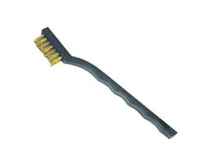 SPAZZOLA PER CANDELE OTTONE MANICO PLASTICA - 10 pezzi ALTE