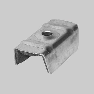 CAPPELLOTTO GRECA 15 mm 50x15x15h - Testa di moro - 100 pezzi