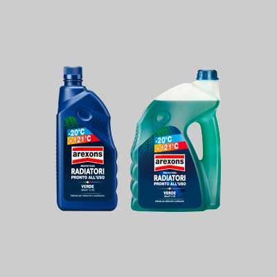 LIQUIDO RADIATORI PRONTO ALL'USO VERDE AREXONS 1 lt - AREXONS