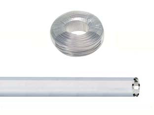 TUBO ANTIGELO TRASPARENTE PER LIVELLA- - ø mm.10/14 rotolo mt. 25 - 1 rotolo