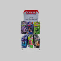 PROFUMATORE 'LUCKY STAR' ESPOSITORE DA BANCO MA-FRA 144 pezzi - MA-FRA