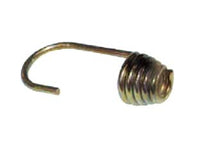 GANCIO IN METALLO TROPICALIZZATO PER CORDA ELASTICA- - mm.20x27x59h. filo spessore ø mm.2,7 - 50 pezzi