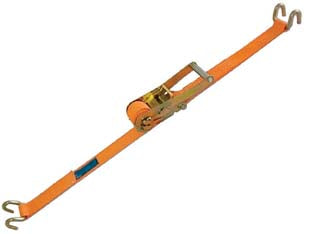 CINGHIA MM.50 CON FIBBIA DI ANCORAGGIO E CRICCHETTO ART.8182S  mt.8.5    ROBUR