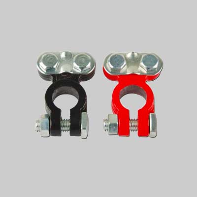 MORSETTI PER BATTERIA Coppia - Blister - IDEAL STAR