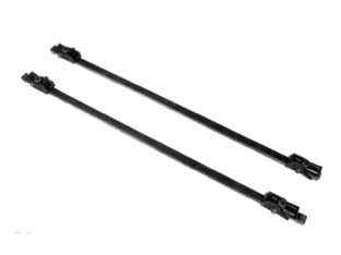 BARRE PORTAPACCHI UNIVERSALI PER STATION WAGON  cm.135    ALTE