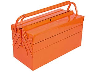 CASSETTA IN METALLO A 5 SCOMPARTI  cm.43x21x21h.    ALTE