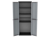 ARMADIO ALTO 4 RIPIANI E 2 ANTE SERIE JLINE 268  cm.68x37x164h    TERRY