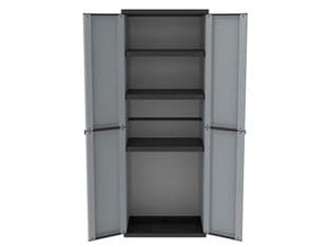 ARMADIO ALTO 4 RIPIANI E 2 ANTE SERIE JLINE 268  cm.68x37x164h    TERRY