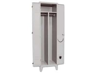 ARMADIO SPOGLIATOIO SPORCO/PULITO A DUE ANTE MONTATO  cm.50x50x180h.    PROMETAL