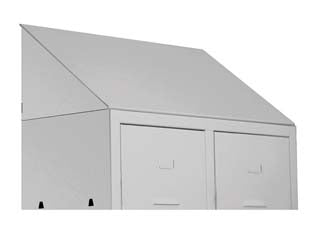 TETTO INCLINATO PER ARMADIO SPORCO/PULITO  cm.50x50    PROMETAL