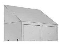 TETTO INCLINATO PER ARMADIO SPORCO/PULITO  cm.68,5x50    PROMETAL