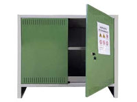 ARMADIO STOCCAGGIO FITOSANITARI A DUE ANTE CM.80H.  cm.100x40x80h, smontato    PROMETAL