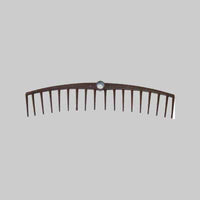 RASTRELLO DA FIENO CURVO PP 18 denti (57 cm)