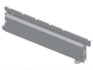 BASE SCATOLATA PER PIANTANA CON PIEDINO REGOLABILE GRIGIO RAL 7035  mm.400 p.x300 l.x140 h.