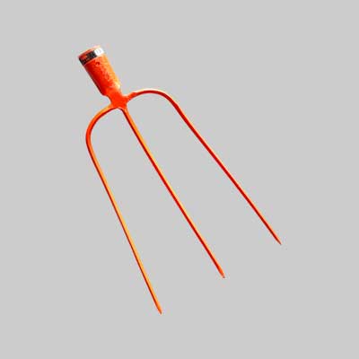 FORCA DA FIENO IN ACCIAIO FORGIATO '3 DENTI' 3 denti