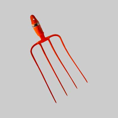 FORCA PER LETAME IN ACCIAIO FORGIATO 4 denti