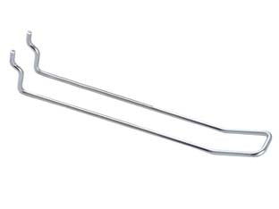 GANCI A 2 FILI SEMPLICI PER PANNELLI FORATI- - ø mm.3,8x250 l. - 25 pezzi