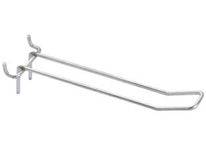 GANCI A SOSTEGNO DOPPIO LARGHI PER PANNELLI FORATI- - ø mm.3,8x5x300 l. - 10 pezzi