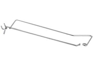 GANCI  A 1 FILO CON PORTAPREZZI PER PANNELLI FORATI- - ø mm.3,8x5x200 l. - 20 pezzi