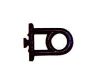 GANCIO PER GIRAVITE- - mm.38 - 100 pezzi